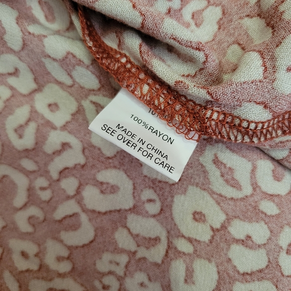 Kendall + Kylie Animal Print Mini Dress Size Small - Picture 7 of 10